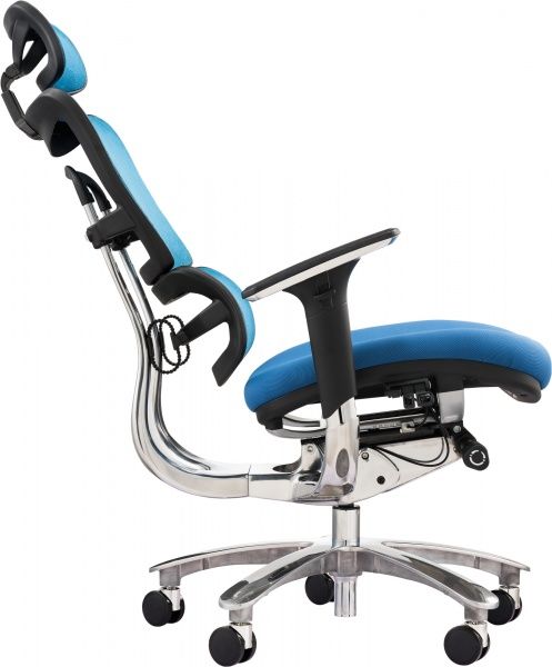 Кресло GT Racer X-801A синий 