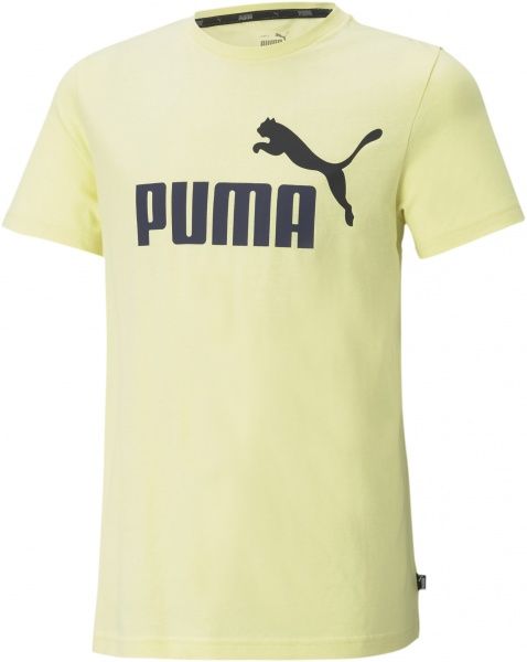Футболка Puma ESS+ 2 Col Logo Tee 58698540 128 жовтий