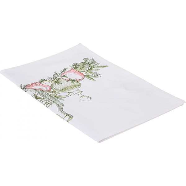 Рушник кухонний «Оливка» 558-13/09 40x60 см Едельвіка білий