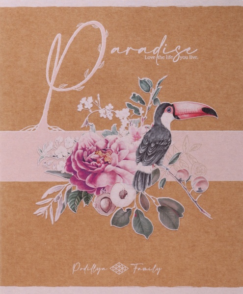 Тетрадь школьная Айвори серия 1 48 листов в клеточку Поділля