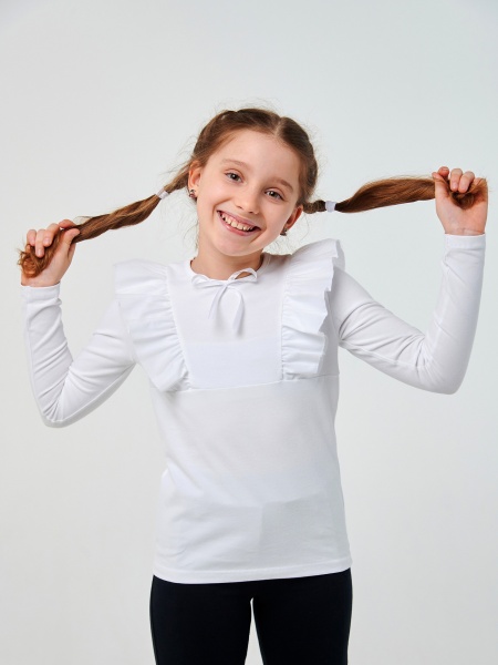 Блуза Smil р.134 белый 114907 
