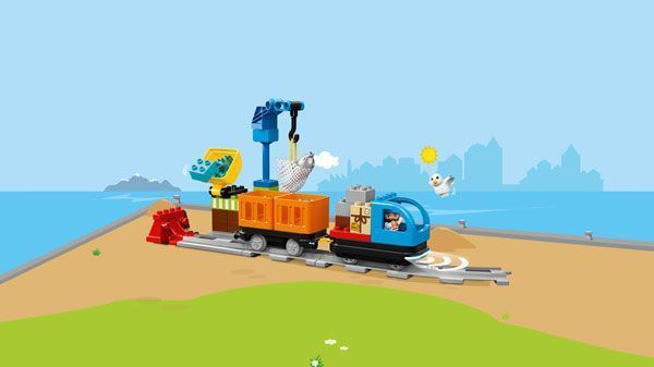 Конструктор LEGO Duplo Town Вантажний потяг 10875