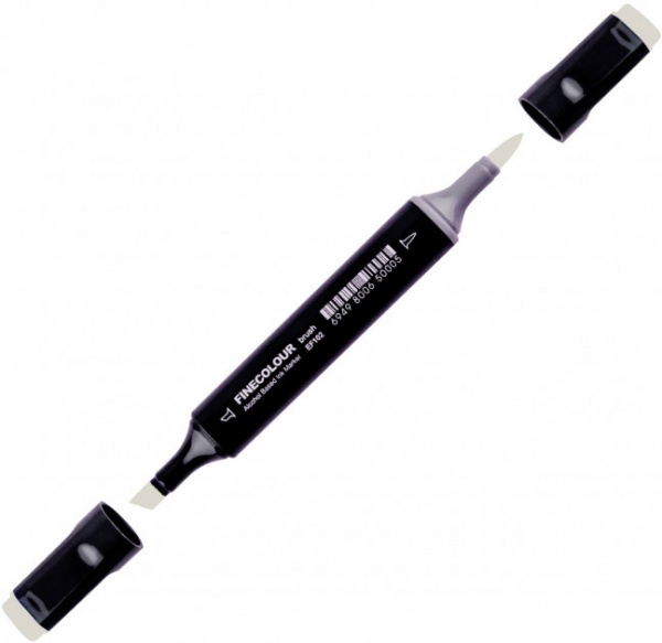 Маркер спиртовой FINECOLOUR EF102-262 желтовато-серый №4 