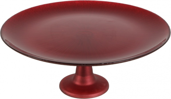 Тортниця Focus 33 см червона Dekor Cam 