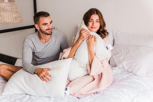 Подушка Memory №739 Dorotea Memory м’яка 50х70 см (2200001489455) MirSon 50x70 білий