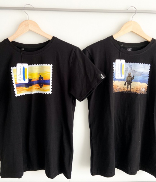 Футболка Марка 1 Корабель р.M чорний