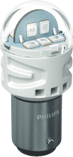 Автолампа светодиодная Philips BAY15D LED Ultinon Pro3100 P21/5W 1,75 Вт 2 шт.(PS11499RU31B2)