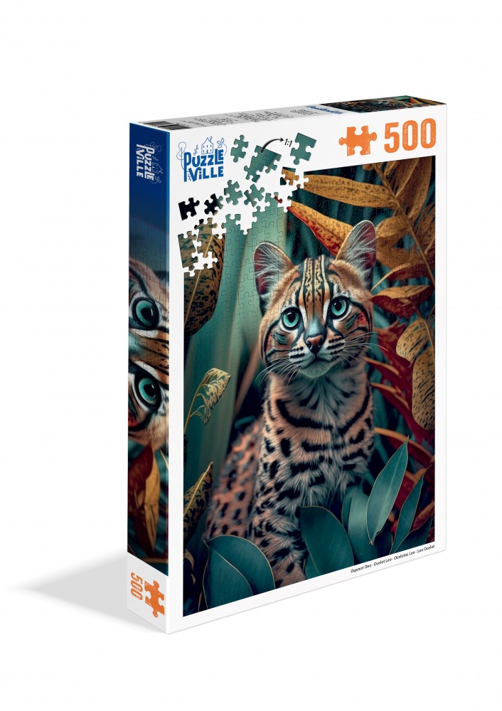 Пазл PUZZLEVILLE Оцелот Лео 500 елементів PZL500_22