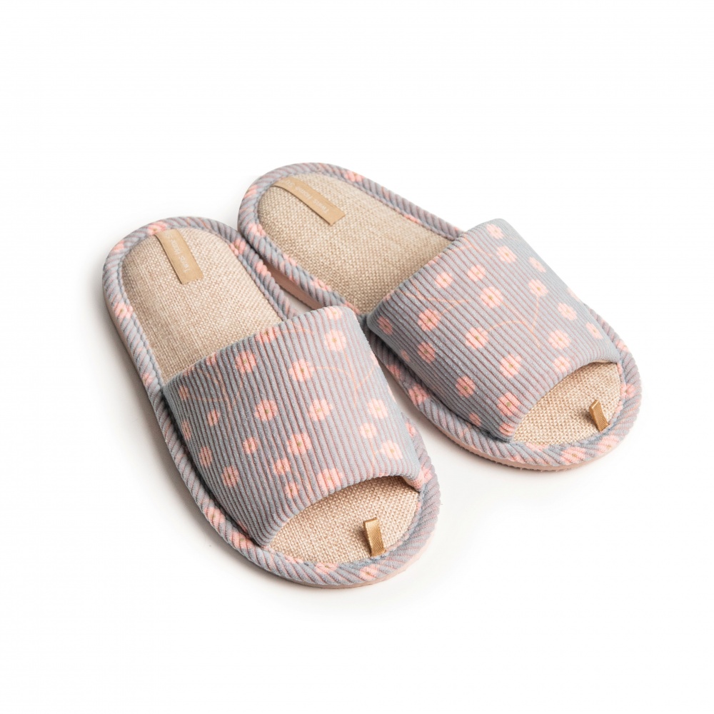 Капці для дівчаток Twins Spring вельвет р.30-31 блакитний 17351