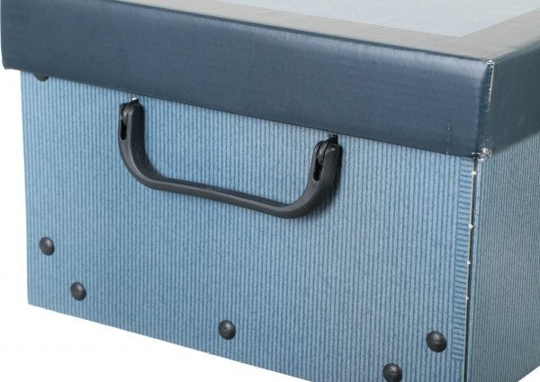 Ящик картонний Miss Space Classic 330x250x160 мм синій