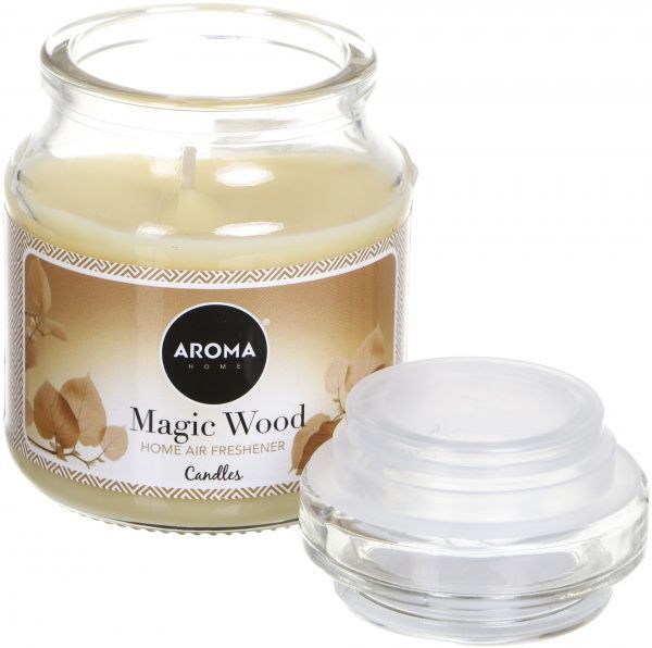 Свеча ароматическая Aroma Home Magic Wood 130 г 