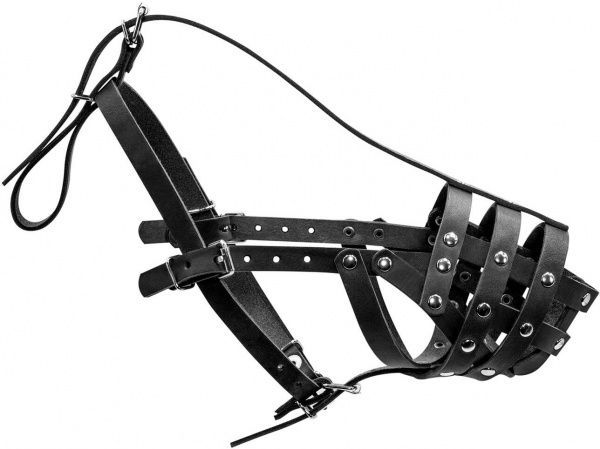 Намордник Collar твердый (доберман, овчарка малый, далматин, сеттер малый) черный