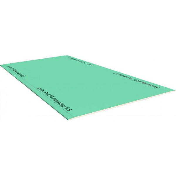 Гіпсокартон вологостійкий Siniat 2500x1200х9,5 мм