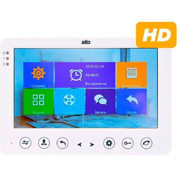 Видеодомофон Atis AD-720HD White 111068