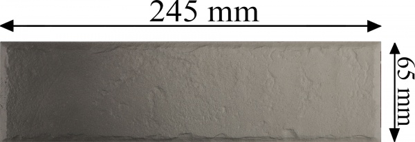 Клинкерная плитка OLD CASTLE GREY 24,5x6,5 Cerrad