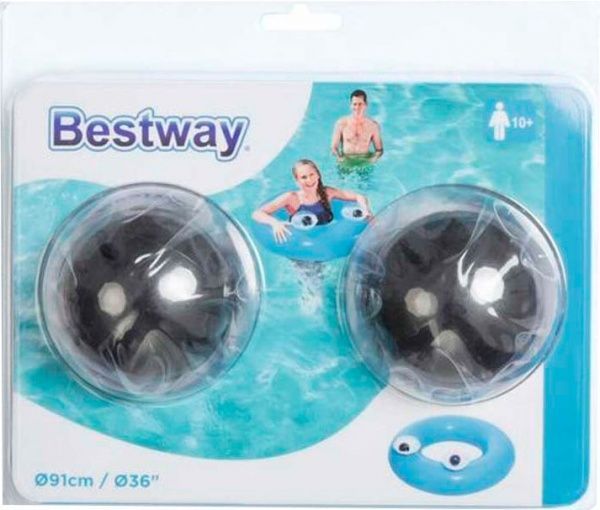 Коло надувне 91 см Очі