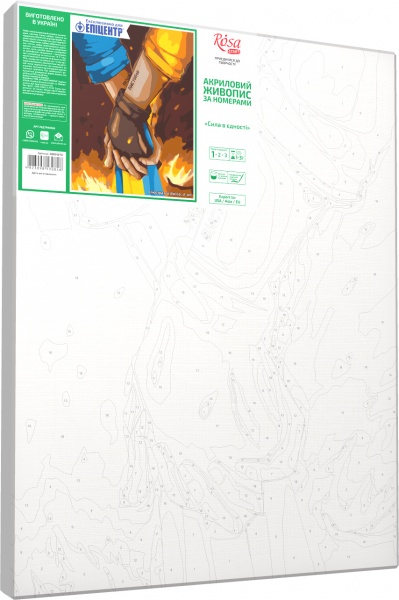 Картина по номерам Сила в единстве 35x45 см Rosa Start 