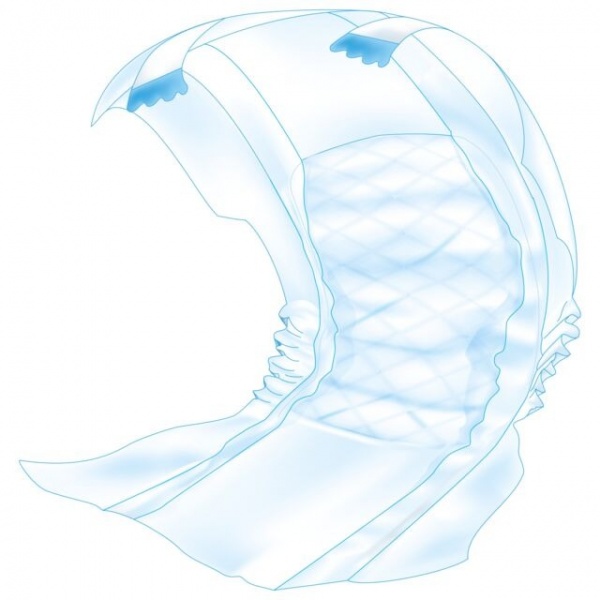 Подгузники Trixie для кобелей L-XL 60-80 см 12 шт 23643 