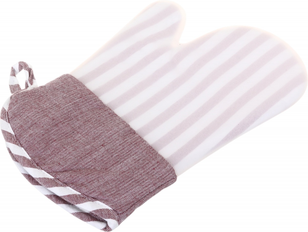 Варежка-прихватка силиконовая Betty 18x30 см розовый La Nuit