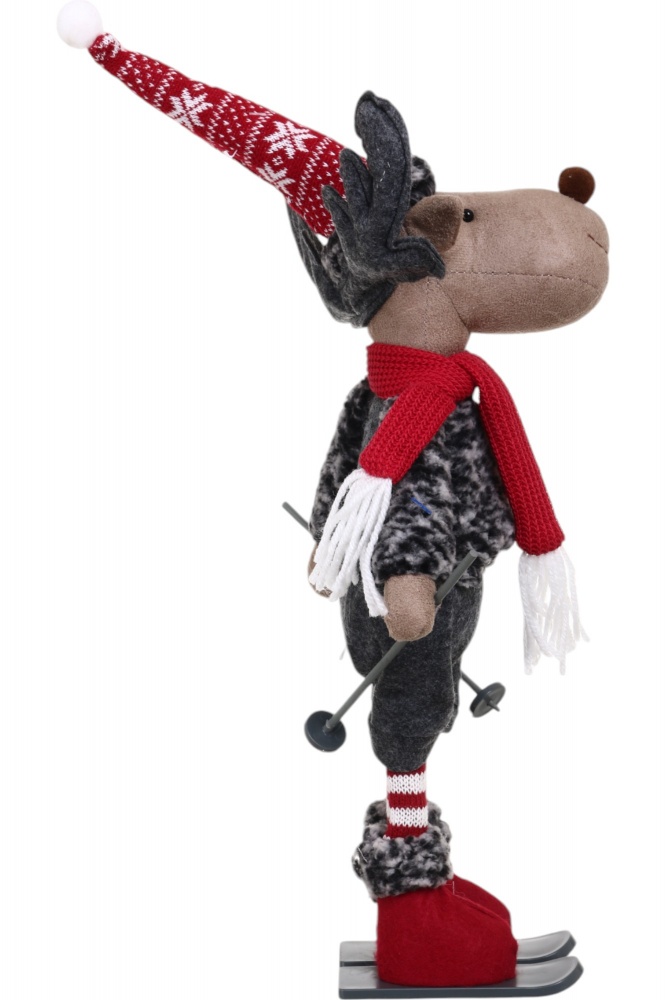 Декорация новогодняя Лось который стоит в ассортименте AH240748AB 56 см