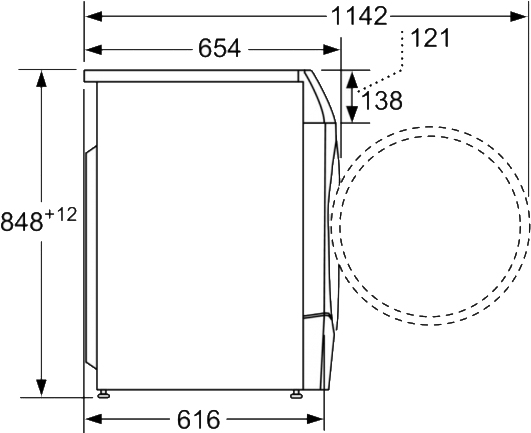 Пральна машина із сушкою Bosch WDU28590OE