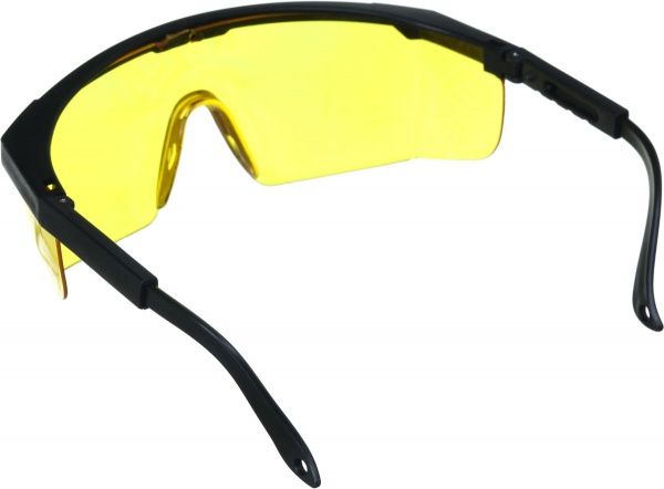 Очки защитные Werk регулируемая дужка, желтые линзы 20012