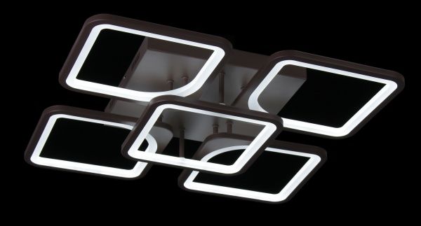Люстра светодиодная Victoria Lighting Rhombus/PL5 coffee 5x150 Вт коричневый Rhombus/PL5 coffee 