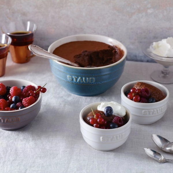 Набір мисок керамічних Collection Ceramique 4 предмети бірюза 40508-147-0 Staub