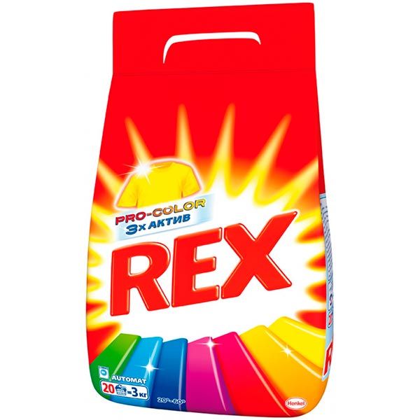 Пральний порошок Rex Color 3 кг