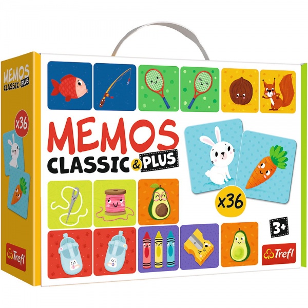 Игра настольная Trefl Classic & plus Logic Trefl 36 карт 02272