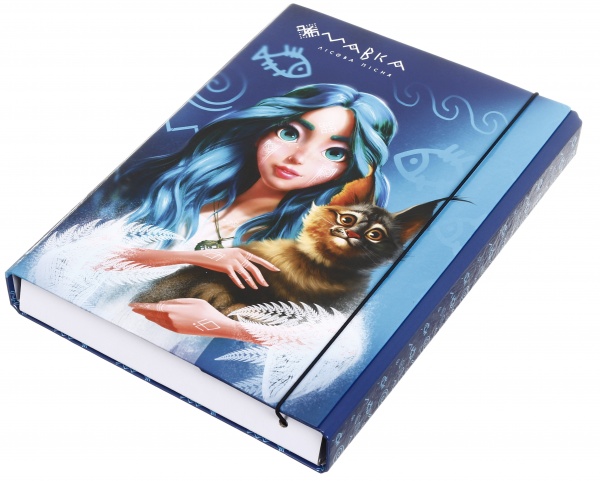 Папка-короб на гумці Мавка лісова пісня 40 мм А4 Nota Bene 