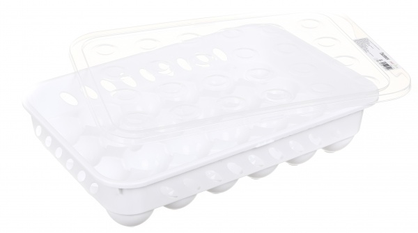 Лоток для яиц G-32 с крышкой 24 шт. Flamberg Smart Kitchen