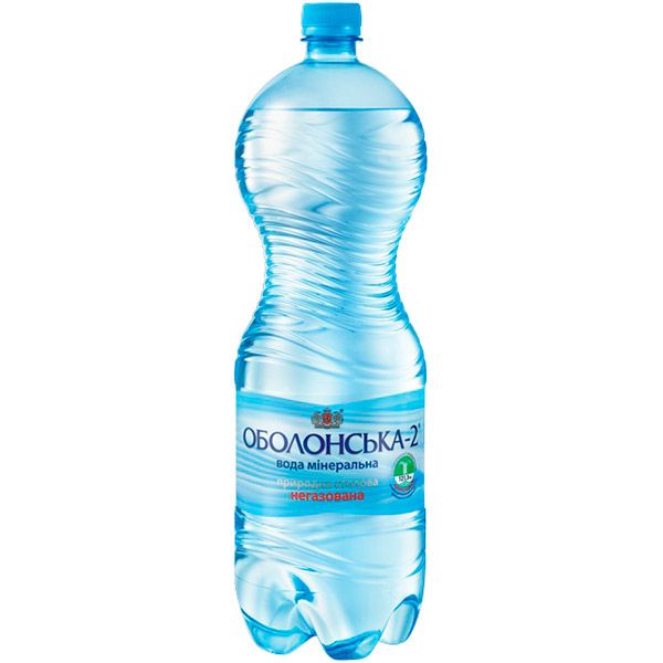 Вода минеральная Оболонь Оболонская-2 негазированная 2 л (4820029430932) 