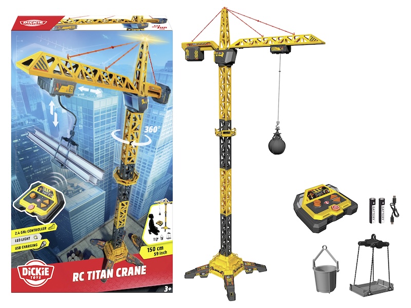 Баштовий кран на д/к Dickie Toys Титан 150 см 3729023