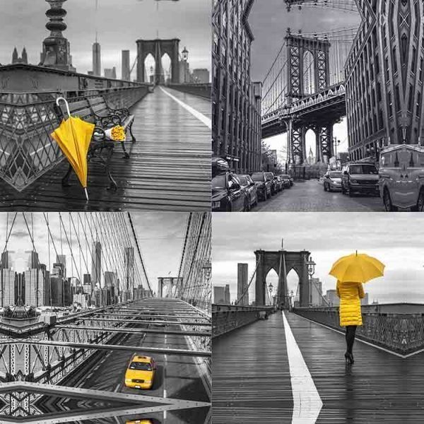 Репродукция AF New York Set 01 97x97 см RozenfeldArt 