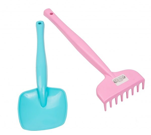 Набір для гри з піском Тигрес Лопатка та грабелькі великі