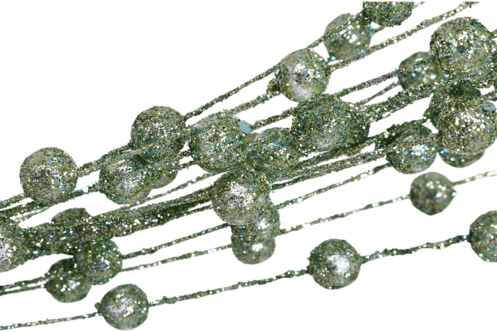 Декорация ветка с шариками цвет в ассортименте 73 см EPI-EYK13A6588-26 B#2/5/8/10