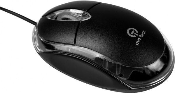 Миша AvaTech оптична with computer cable 