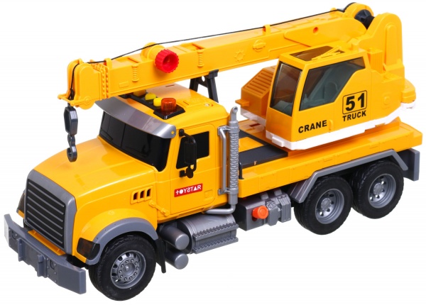 Підйомний кран Shantou інтерактивний 35х12х17 см жовтий 666-51P