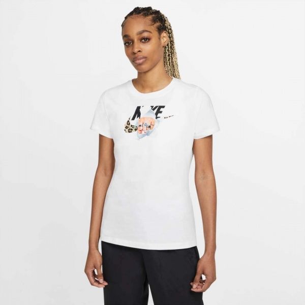 Футболка Nike W NSW TEE FIERCE DD1483-100 р. XL білий
