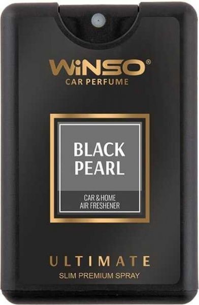 Ароматизатор спрей WINSO Ultimate Slim Spray 18 мл 537070 Black Pearl 18 мл