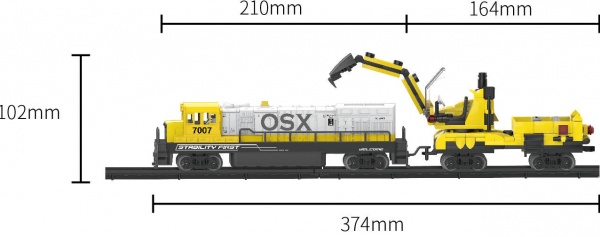 Ігровий набір Fenfa залізниця 1608-3C