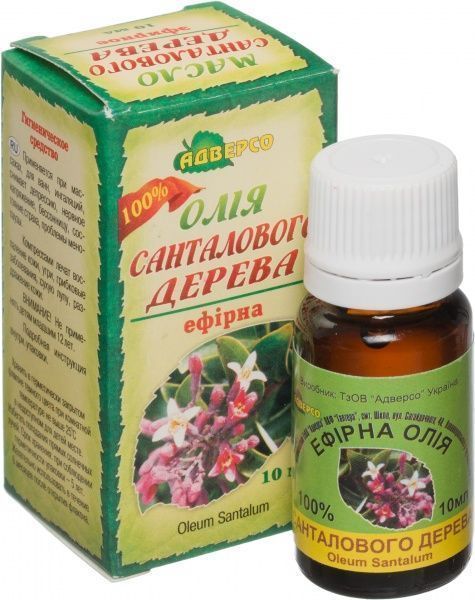 Эфирное масло Адверсо Санталова 10 мл 