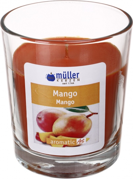 Свеча в стакане Müller-Kerzen Mango 790 г 