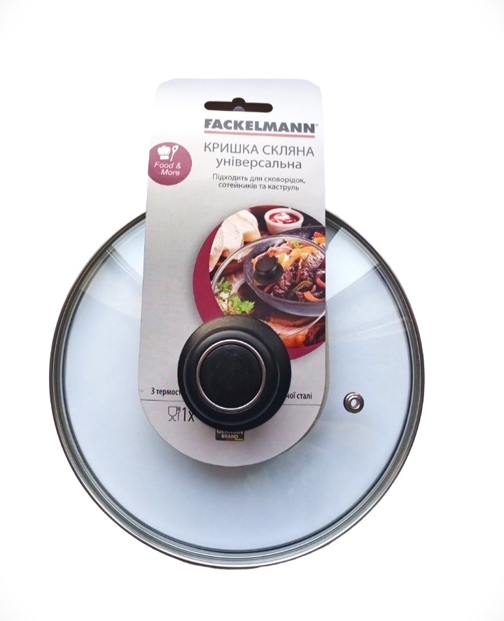 Крышка стеклянная Fackelmann 24 см 9937
