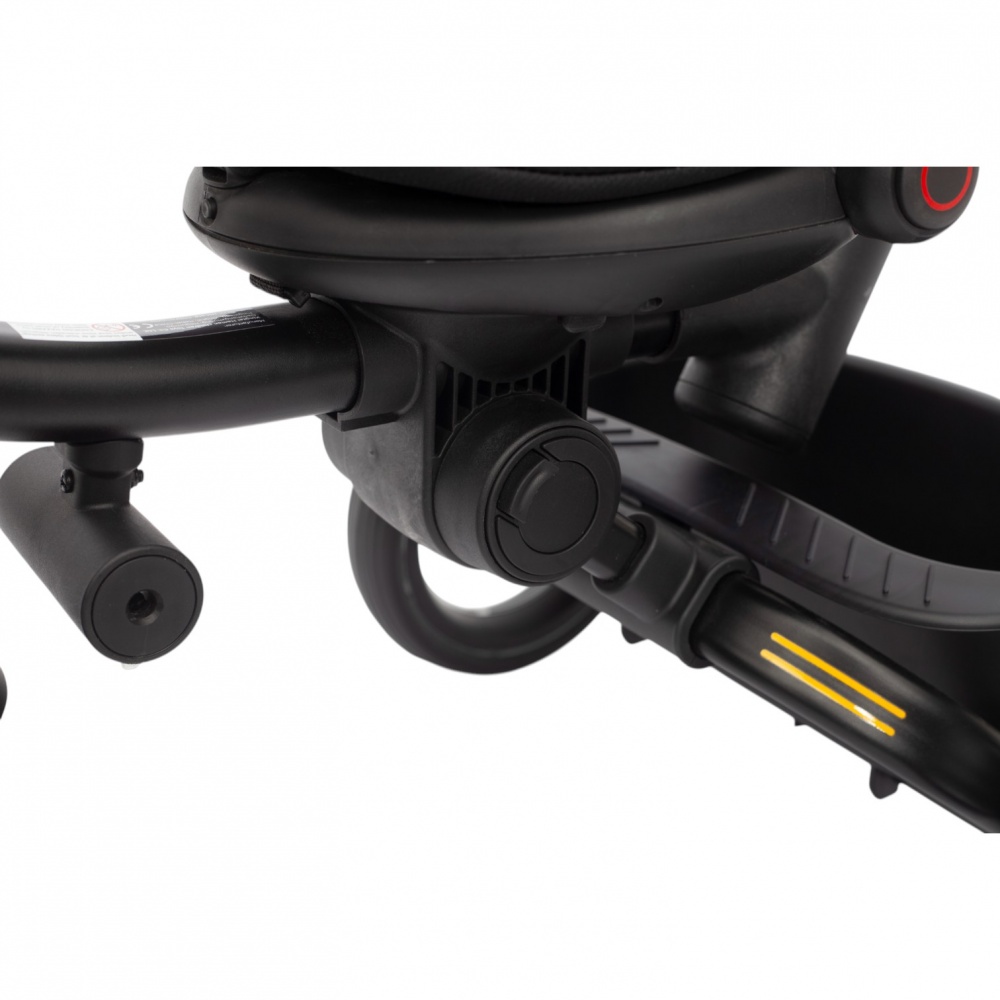 Велосипед детский MaxxPro kids трехколесный с балдахином черный 2750009