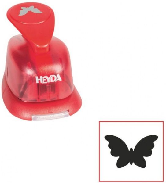Фигурный дырокол Бабочка 2 1,6 см 1,6 см Heyda