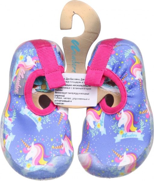 Обувь для пляжа и бассейна для девочки Newborn Aqua Unicorn NAQ2010 р.20/21 