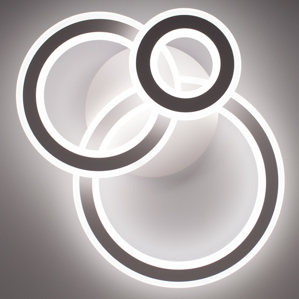 Люстра світлодіодна Luminaria R700/600 108 Вт білий матовий TRIPLEX ROUND 108W R 