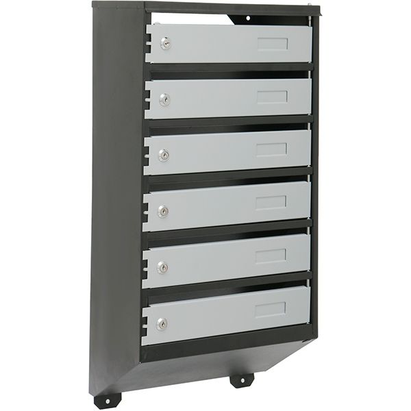 Почтовый ящик многосекционный на 6 квартир